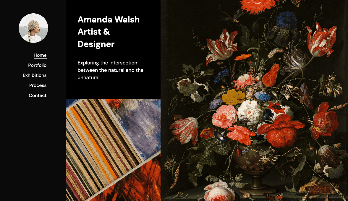 Templat Merek Pribadi Ekuinoks dari Strikingly