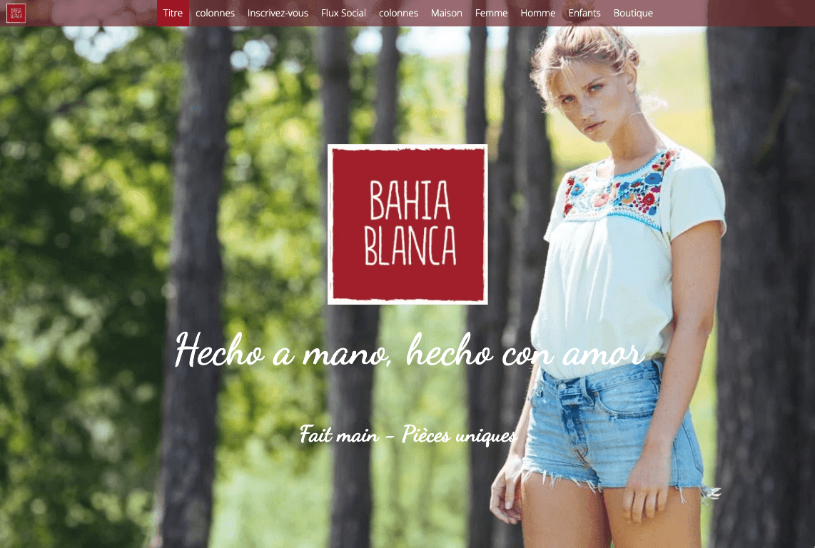 Site web de Bahia Blanca