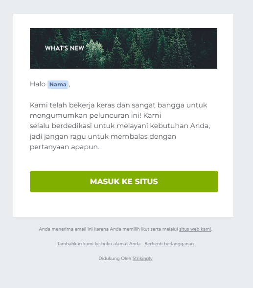 Editor Buletin yang Menarik