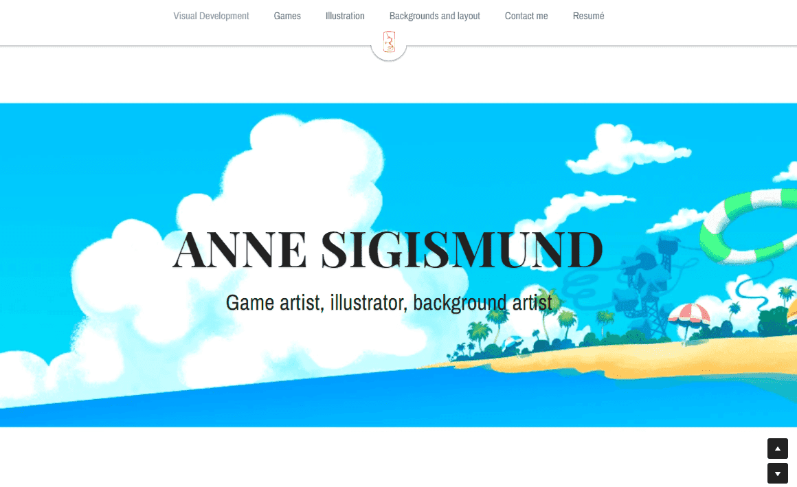 Sitio web de Ana Segismundo