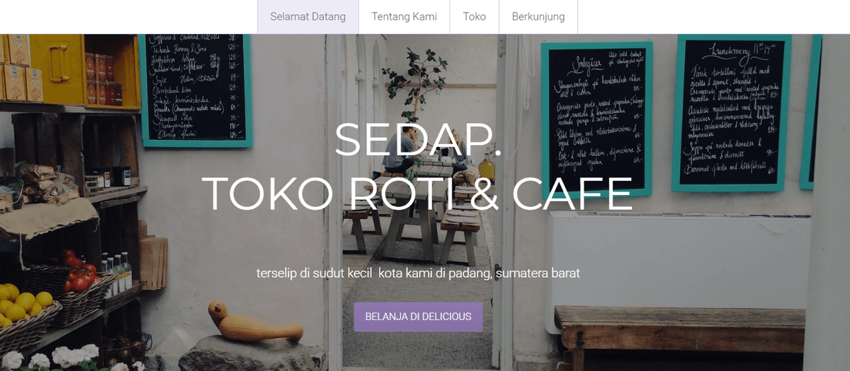 Template Toko Online Minimalis