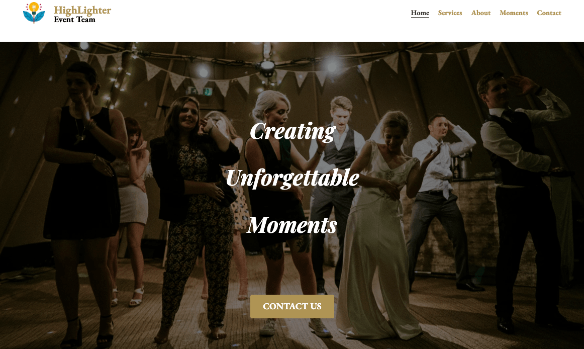 Template Stabilo dari Strikingly