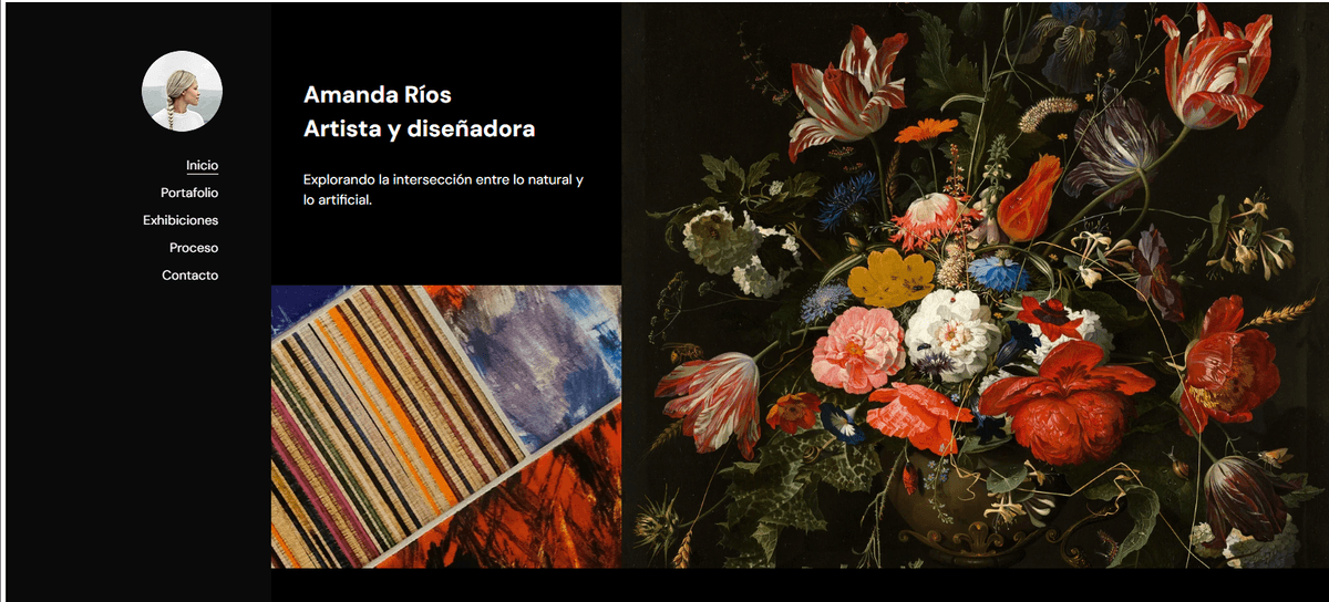 Plantilla de equinoccio de Strikingly