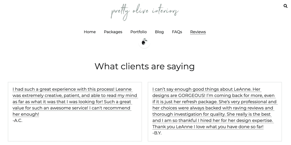 Contenido generado por el usuario para interiores Pretty Olive