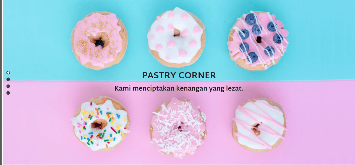 Mencolok: Template Sudut Kue