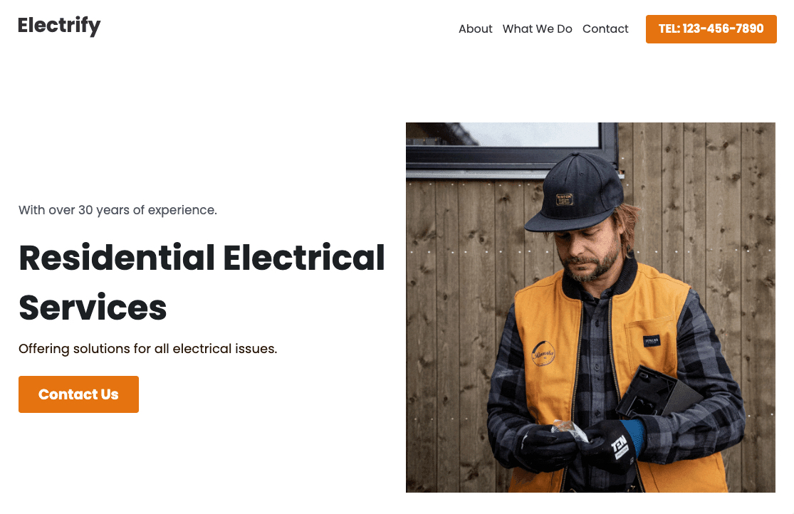 Modèle Electrify