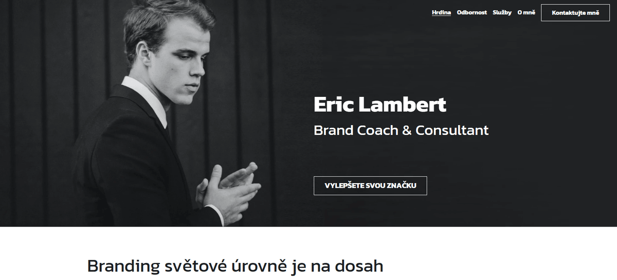 Šablona firmy Brang Coach Consulting