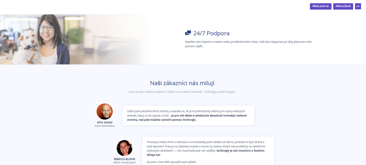 Pozoruhodně živá chatovací služba