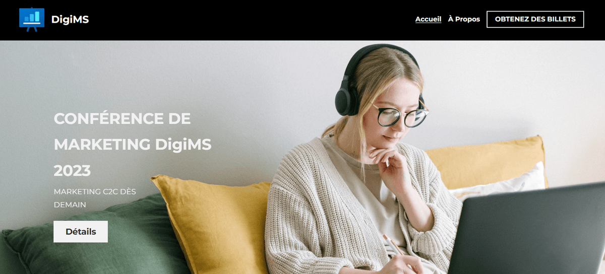 Modèle de conférence Digi MS