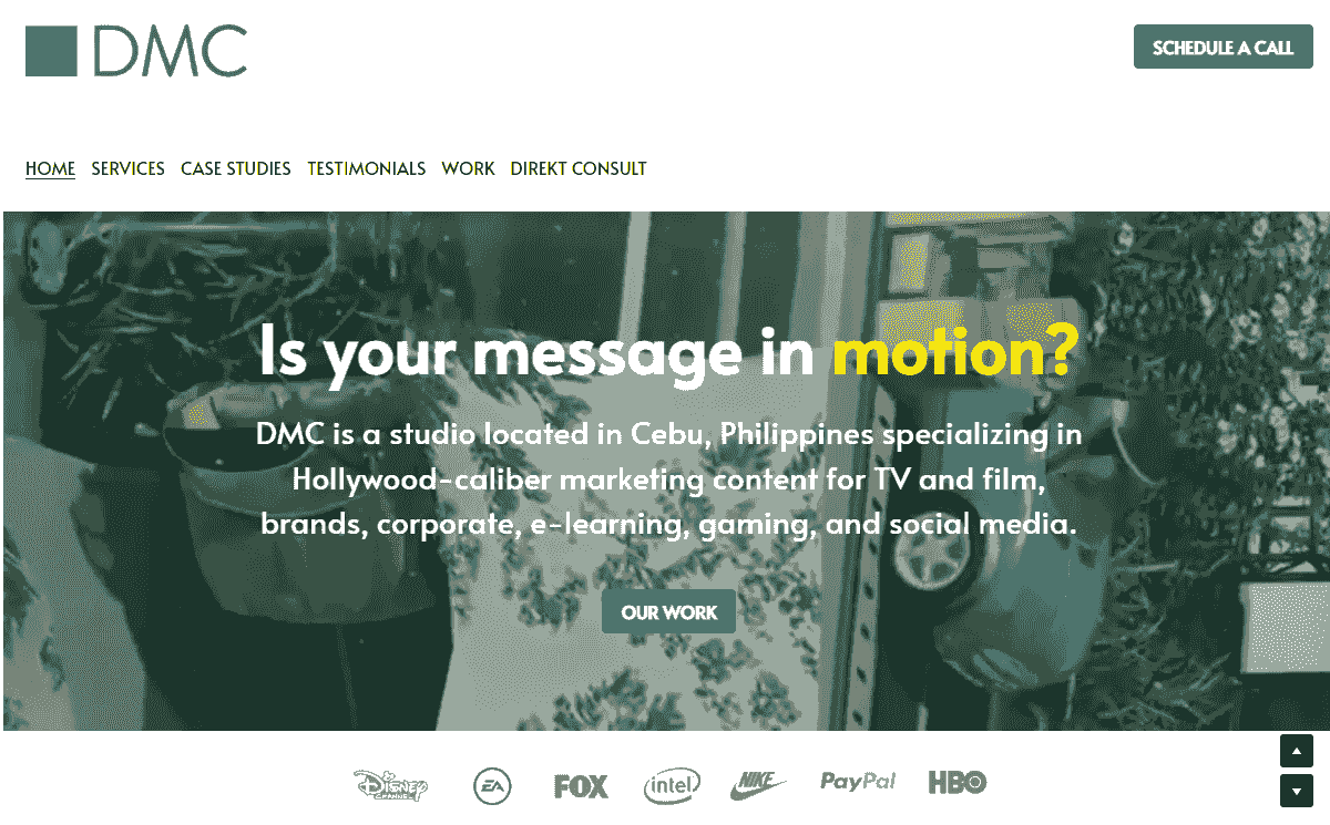 Site web DMC