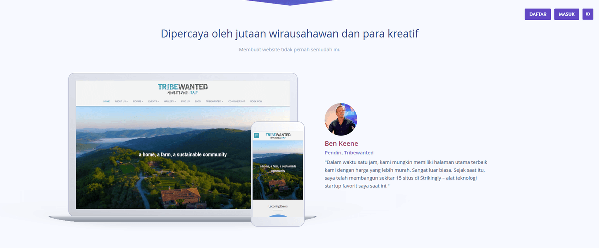 Situs web yang menarik untuk fotografer
