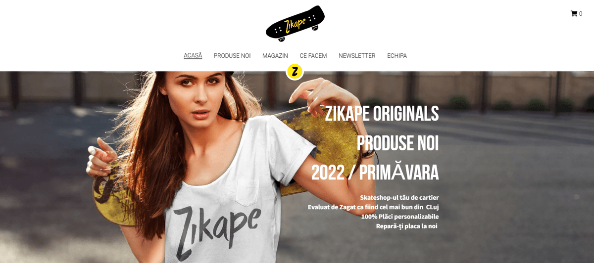 Șablon Magazin Online Zikapa