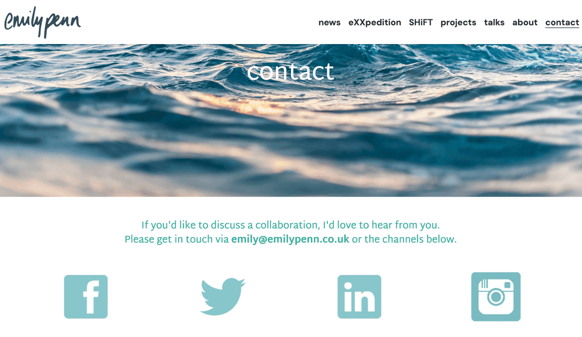 Značkový e-mail Emily Penn