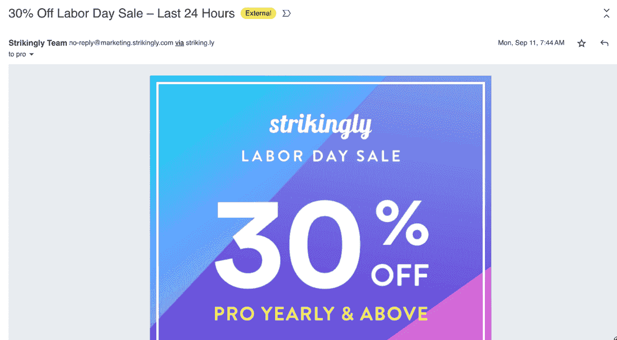 E-mail cu oferte deosebit de bune