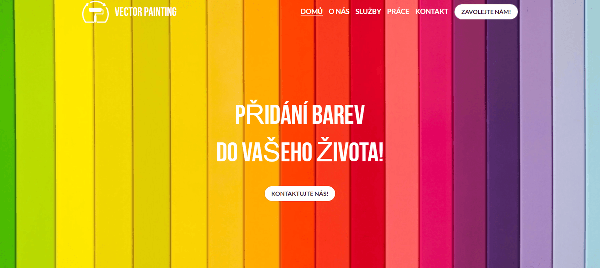 Šablona vektorového obrazu od Strikingly