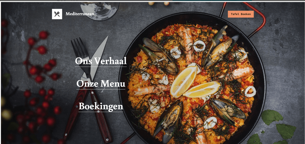 Opvallend: Mediterraan sjabloon