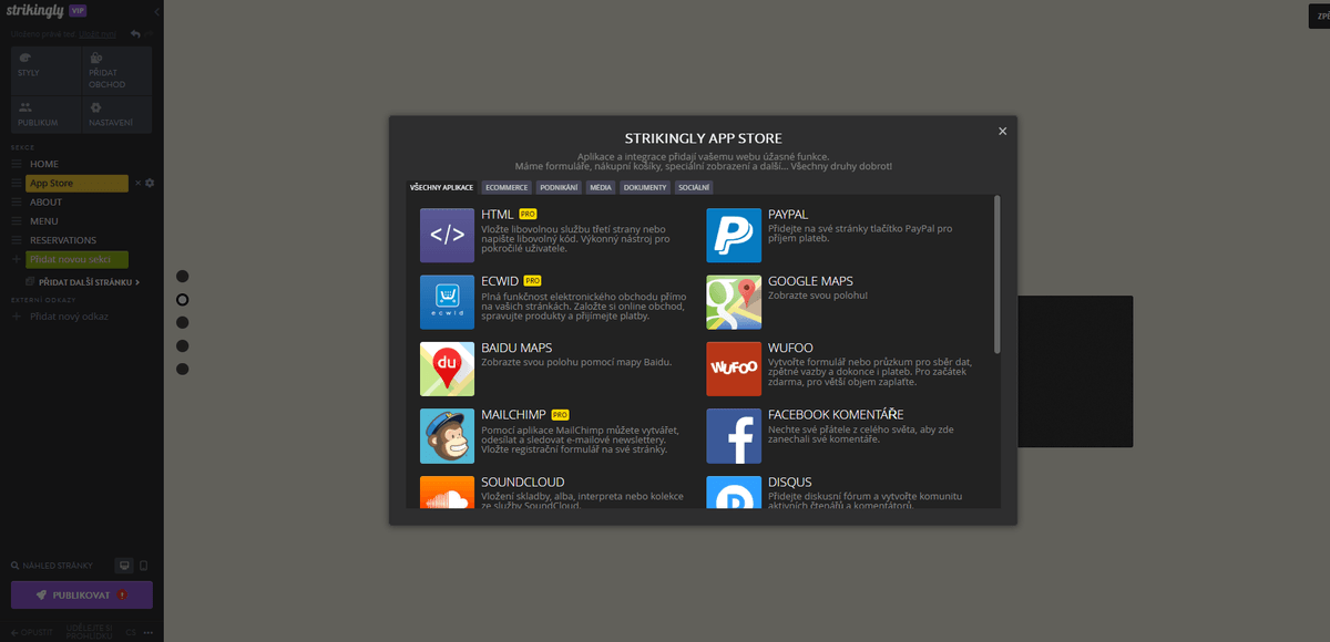 Výrazně pro větší přítomnost na sociálních sítích - příležitosti k zapojení