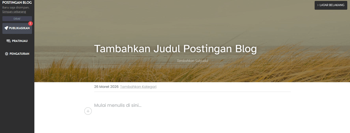 Editor Blog yang Menarik