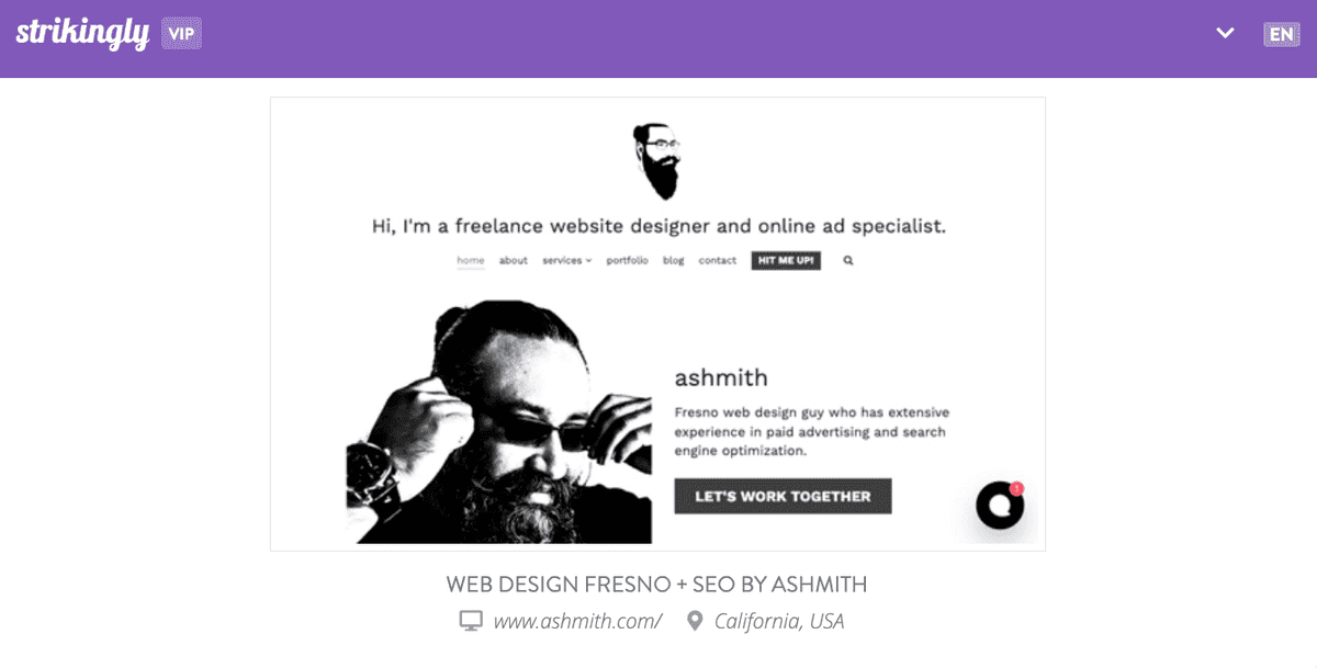 Nombre de dominio personal Ashmith