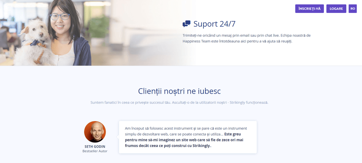 Serviciu clienți remarcabil