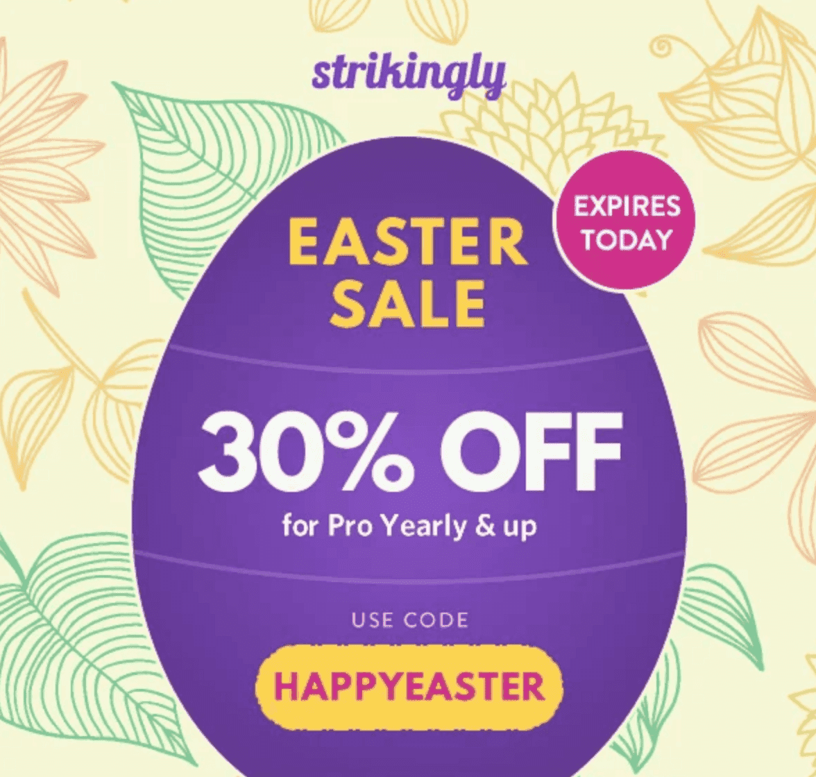 Venta de Pascua sorprendente