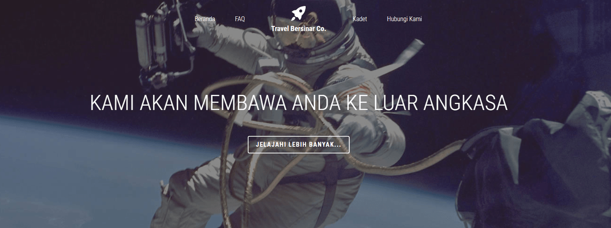 Templat Cerah dari Strikerly