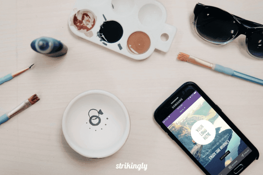 Sitio web sorprendentemente móvil