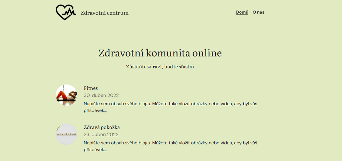 Obrázek sekce