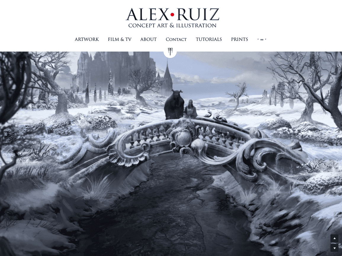 Situs web Alex Ruiz: Seniman Media Campuran