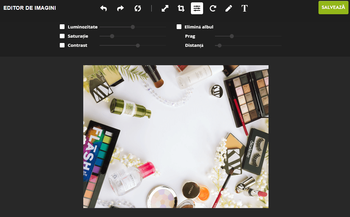 Editor de imagini izbitor
