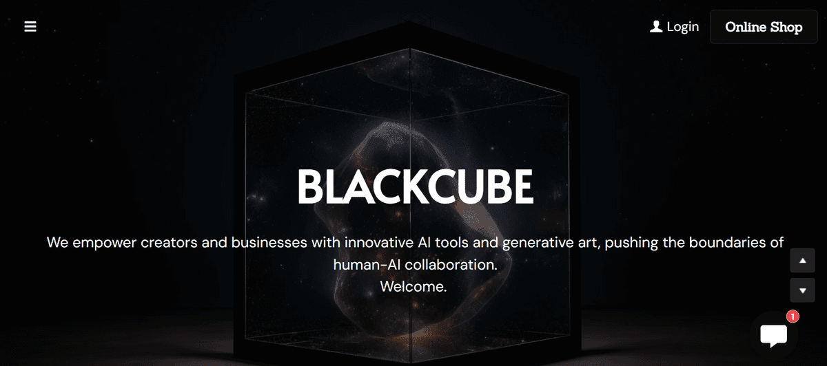 Audit keamanan situs web Blackcube dengan Strikingly