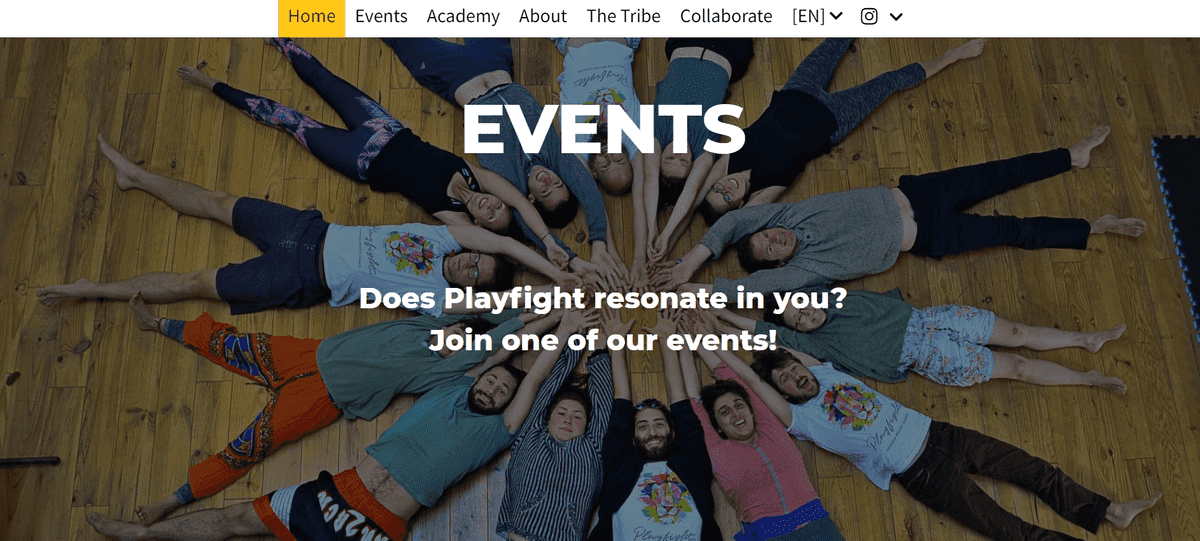 Pembuat situs web keanggotaan Playfight