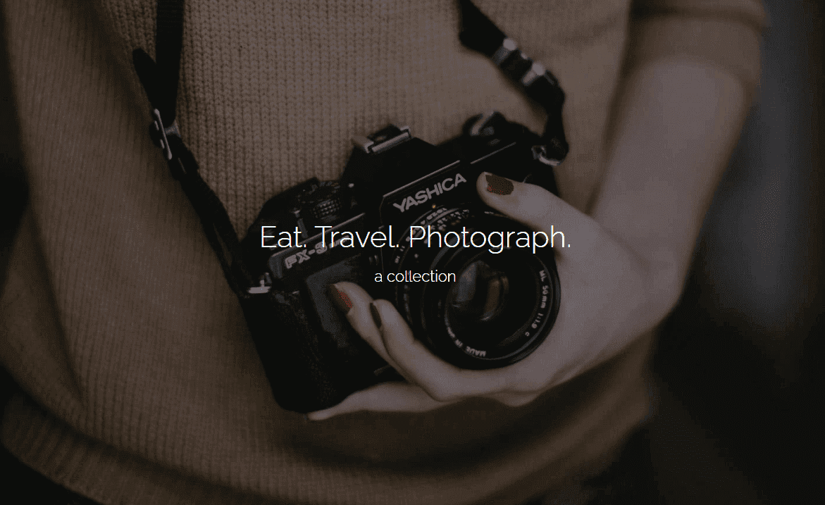 Plantilla de Light Deck de Strikingly