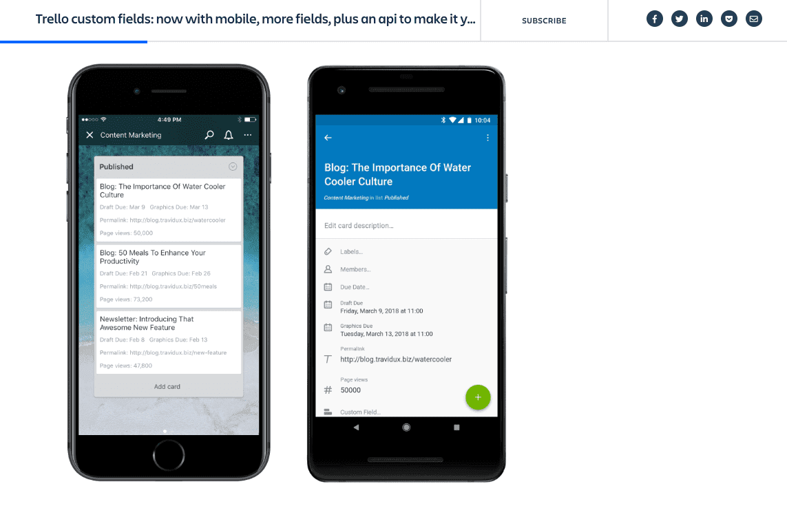 Základní mobilní aplikace pro firmy: Trello