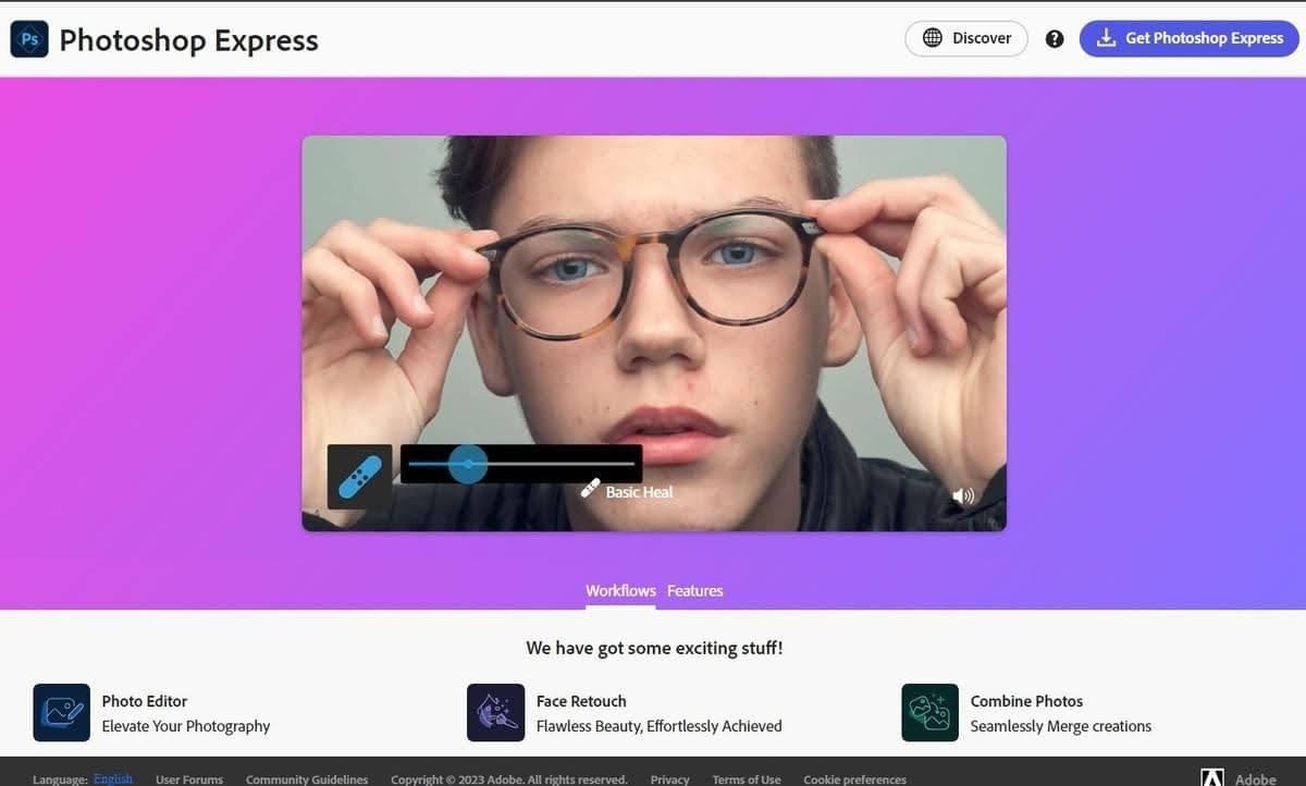 Adobe Photoshop Express