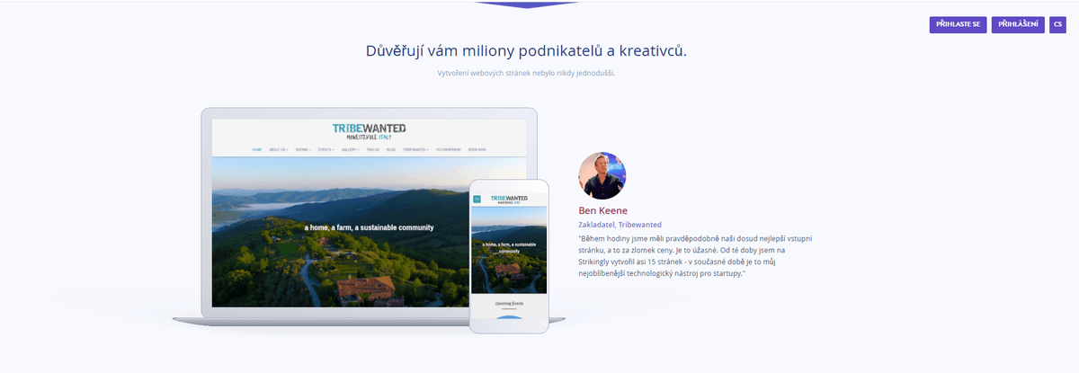 Způsoby, jak propagovat své podnikání na Strikingly