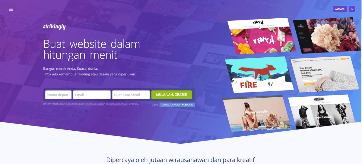 Memanfaatkan dengan Mencolok untuk Membuat Situs Web Profesional