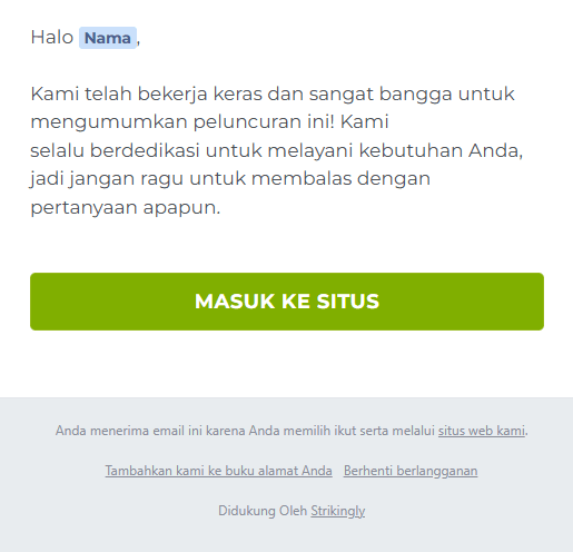 Editor Buletin yang Menarik