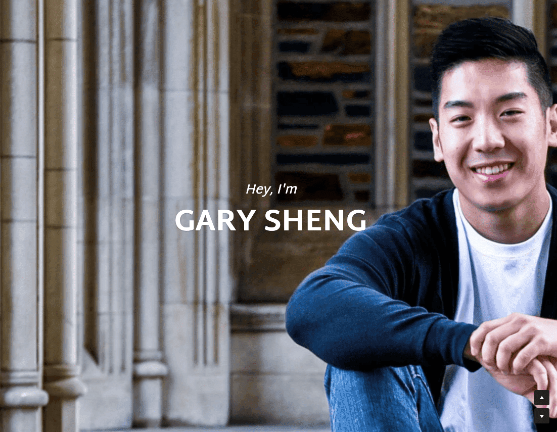 Gary Sheng: Webhosting od Strikingly