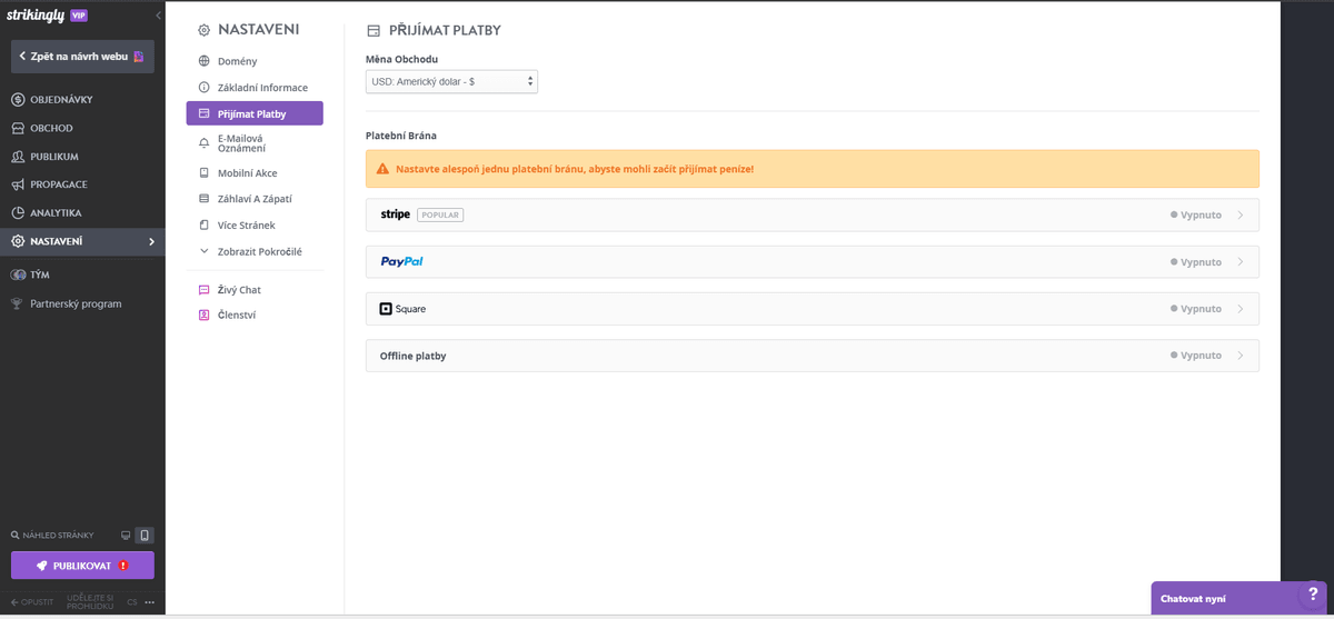 Geotargeting With Strikingly - Možnosti měny