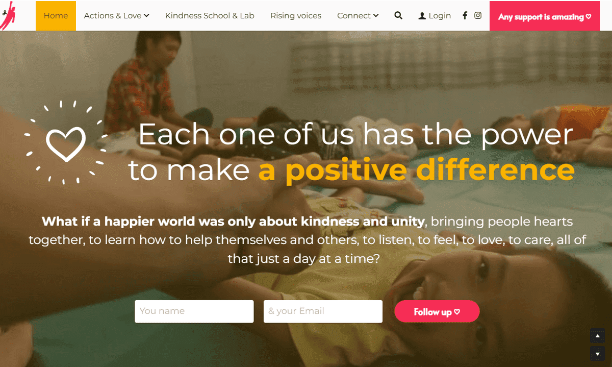 Sitio web de Somos Superhéroes