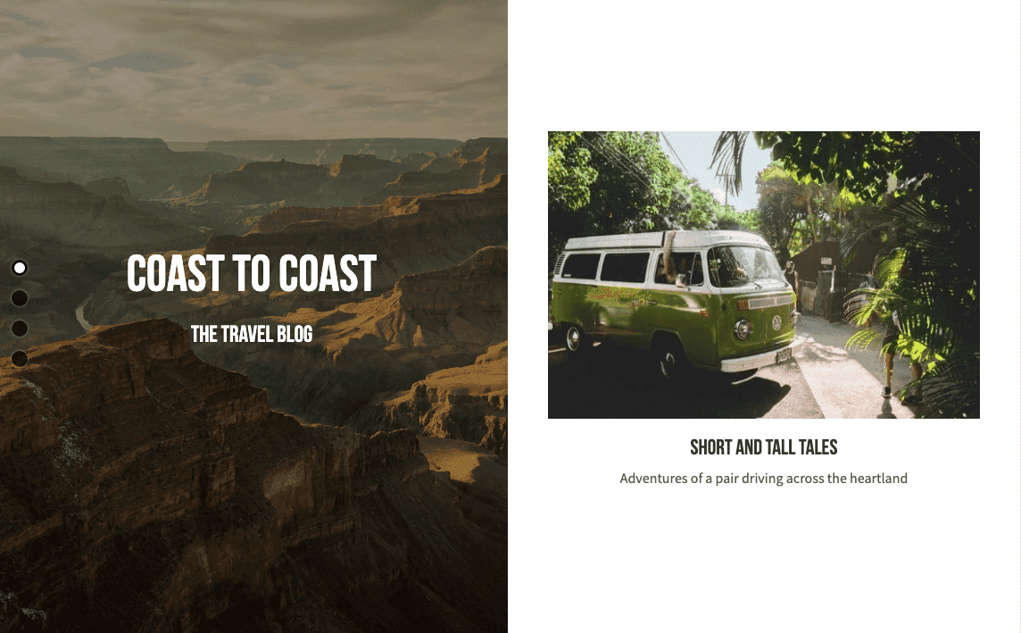 Plantilla de suculentas de Strikingly