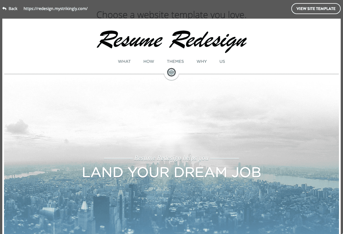 Redesign životopisu s bezplatnou doménou