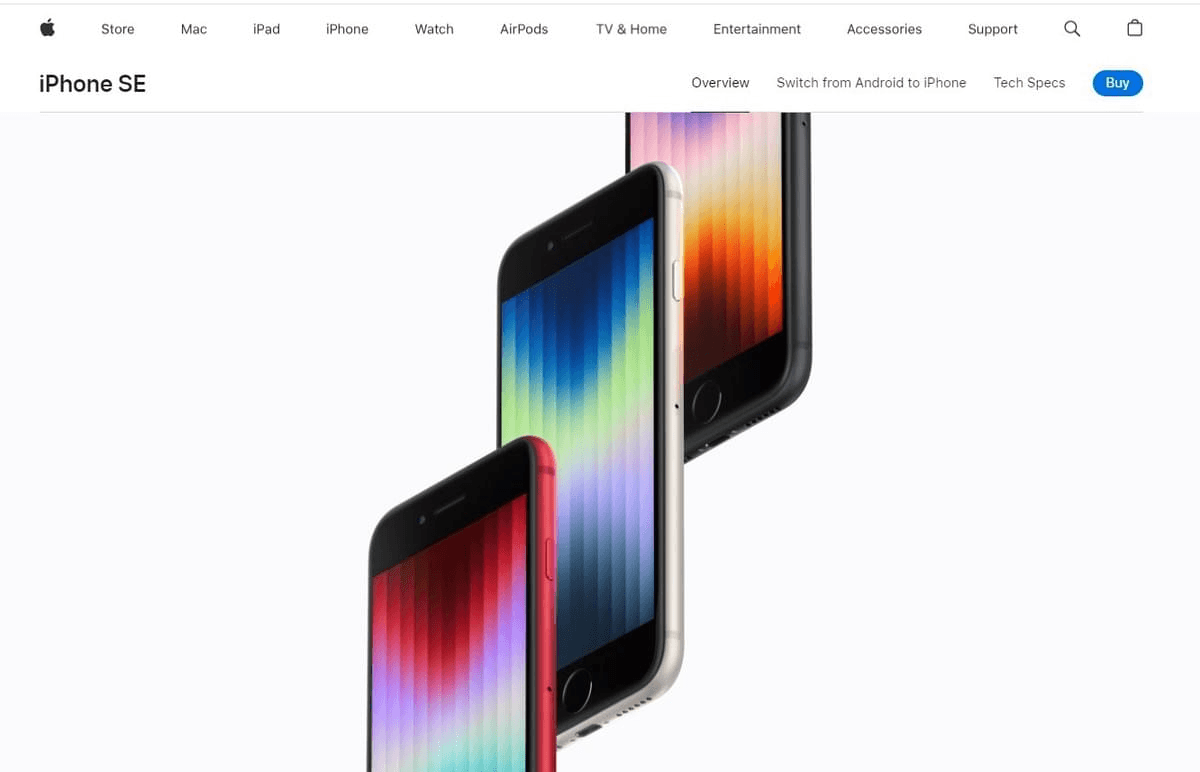 Extensión de la línea de productos de Apple