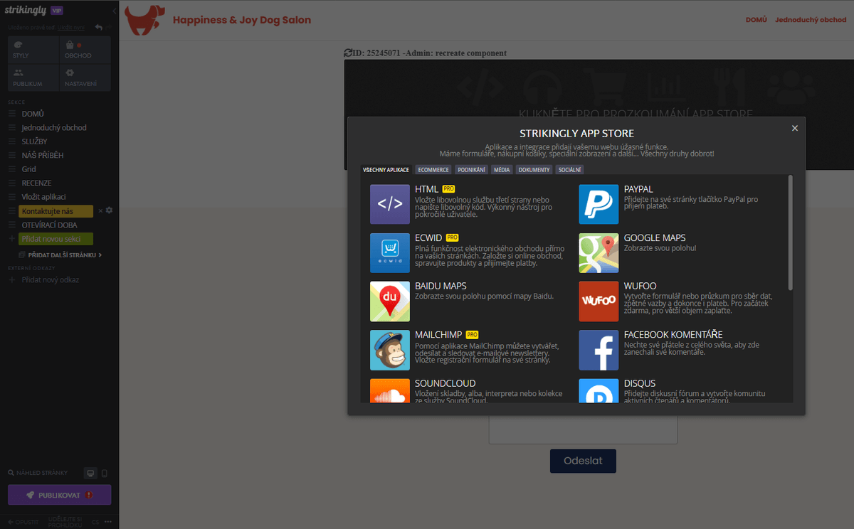 Geotargeting se Strikingly – Nástroje třetích stran