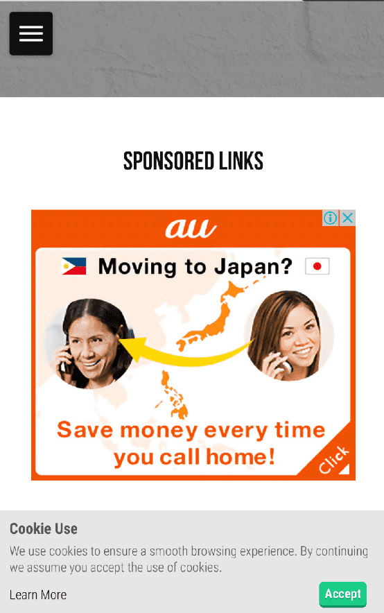 Google Adsense s nápadně mobilním webem