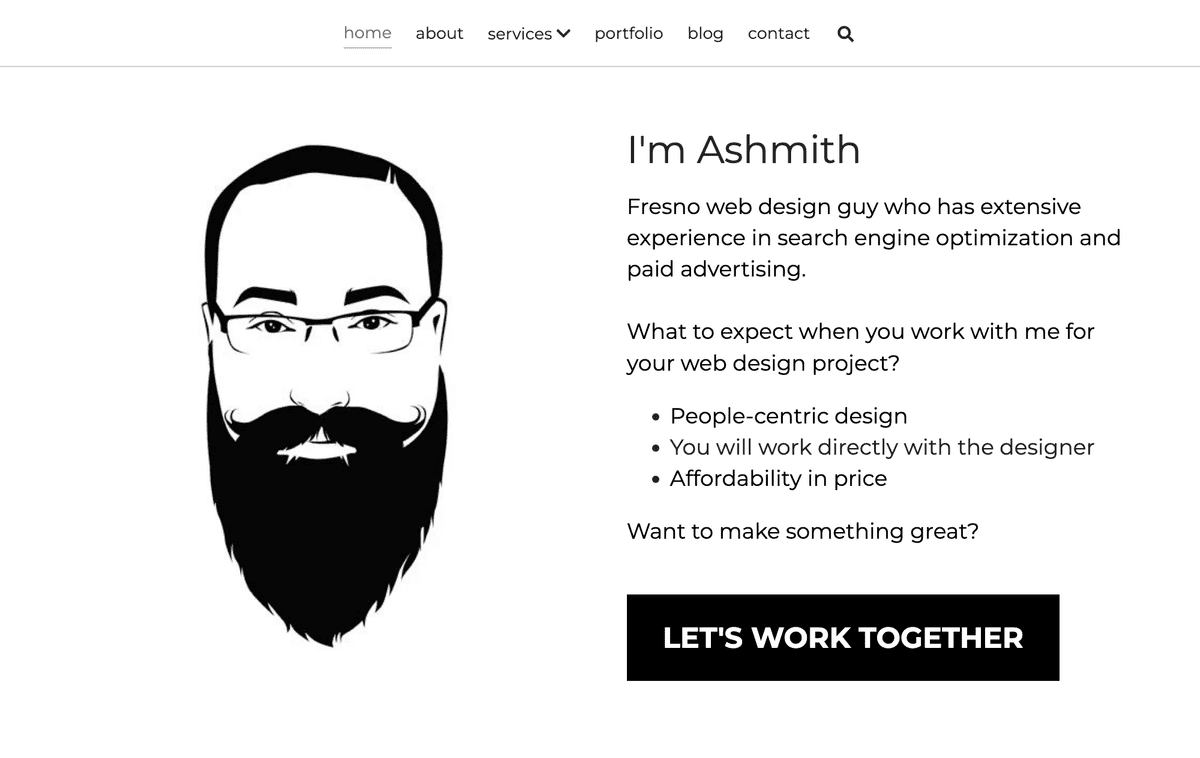 Sitio web de Ashmit