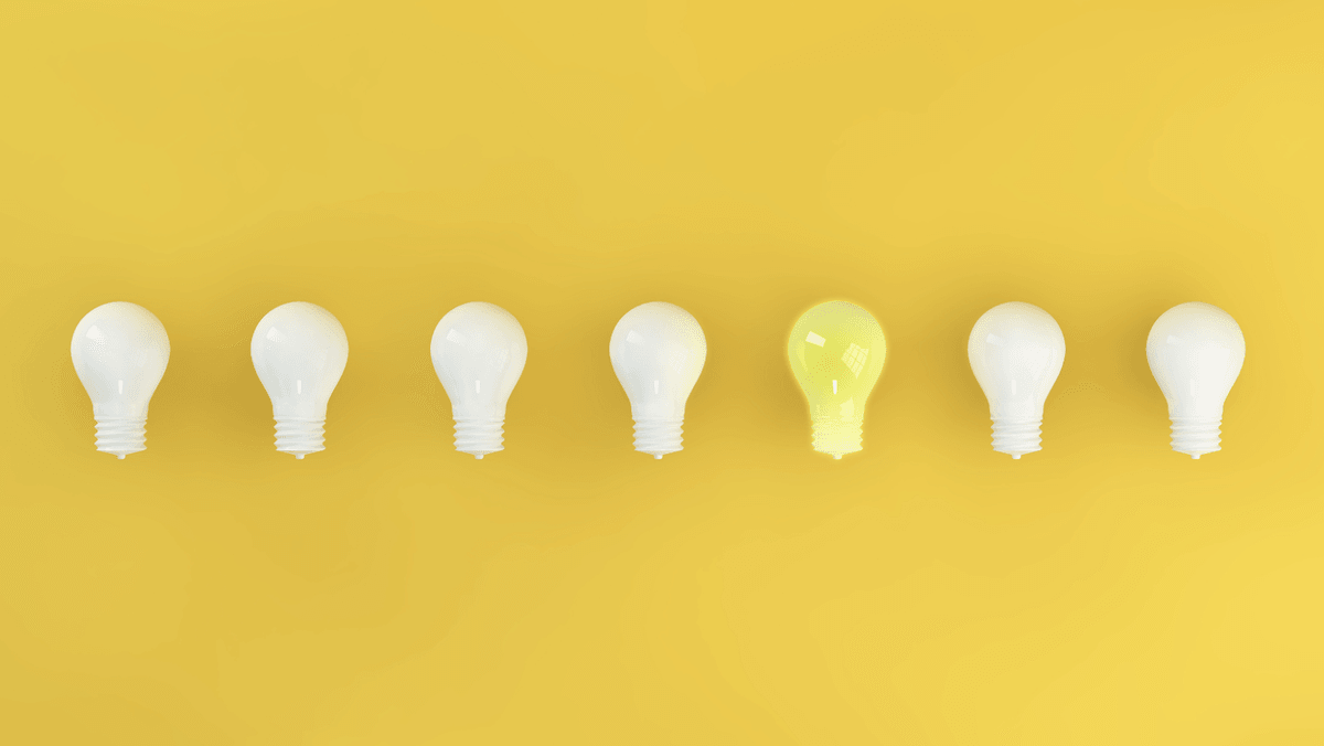 Ilustrace kreativních marketingových nápadů