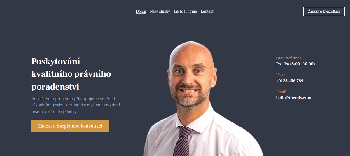 Šablona právního poradenství