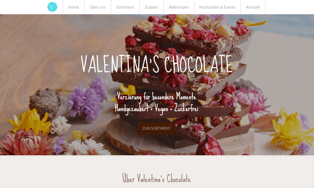 Tipografia Valentinei despre ciocolată